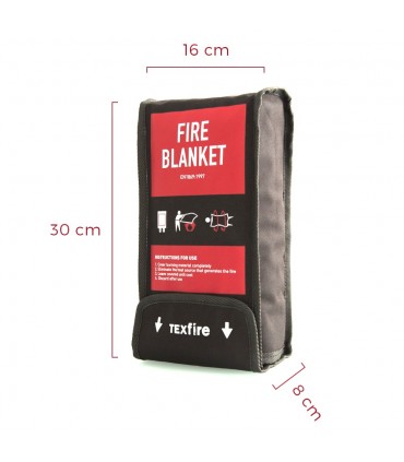 Fire Blanket textile bag