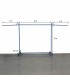 MOBILE STRUCTURE WELDING SCREEN WITH ARMS