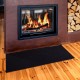 Fireproof carpet for fireplace floor protection