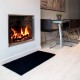Fire retardant mat for fireplace