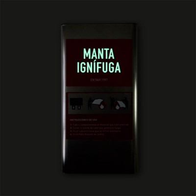 Manta Ignífuga apagafuegos funda inox