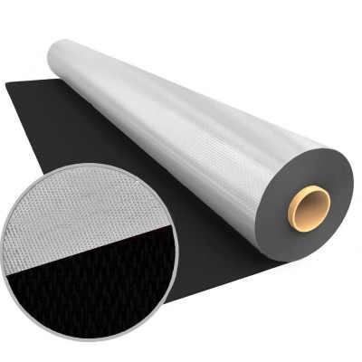 Flexible aluminized flame retardant fabric with silicone coating Wels1 ALP