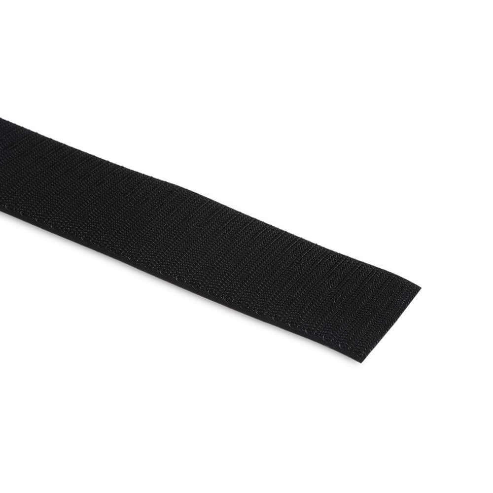 Velcro adhésif en nylon rond de 1000 PCS 20mm (Blanc)