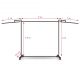 Lightweight structure for welding curtains