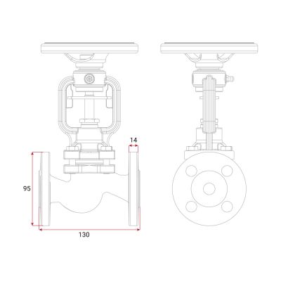 THERMAL INSULATION FOR GLOBE VALVES
