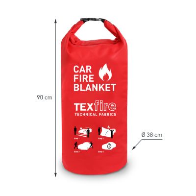 CAR FIRE BLANKET