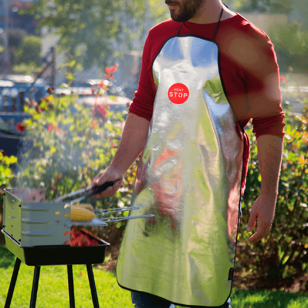 Mandil Parrillero De Cocina Para Hombres Proteje El Calor