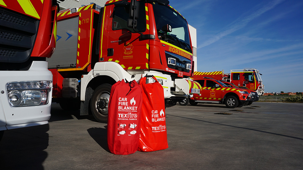Why is the car fire blanket a fire protection system for vehicle fleets ...